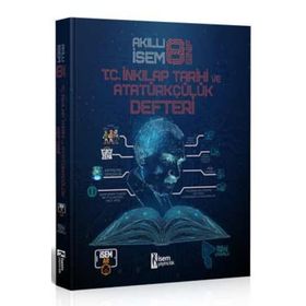 2021 8. Sınıf Akıllı İsem T.C İnkılap Tarihi ve Atatürkçülük Defteri-İsem Yayıncılık