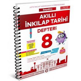 2021 8. Sınıf Akıllı İsem T.C İnkılap Tarihi ve Atatürkçülük Defteri-İsem Yayıncılık