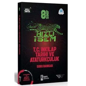 2021 8. Sınıf Hızlı İsem İnkılap Tarihi Ve Atatürkçülük Soru Bankası-İsem Yayıncılık