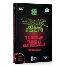 2021 8. Sınıf Hızlı İsem İnkılap Tarihi Ve Atatürkçülük Soru Bankası-İsem Yayıncılık