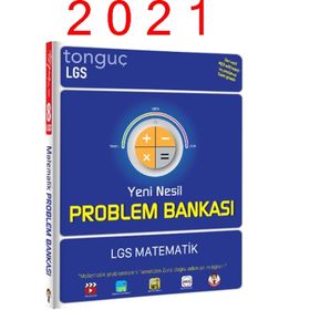 2021 8. Sınıf Lgs Matematik Problem Soru Bankası-Tonguç Yayınları