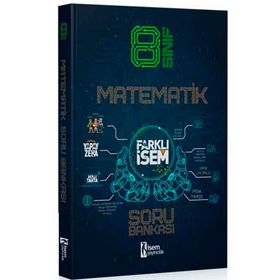 2021 8. Sınıf Matematik Farklı İsem Soru Bankası-İsem Yayınları