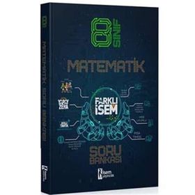 2021 8. Sınıf Matematik Farklı İsem Soru Bankası-İsem Yayınları