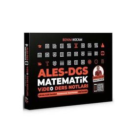2021 ALES DGS Matematik Video Ders Notları-Benim Hocam Yayınları