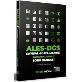 2021 ALES DGS Sayısal Sözel Mantık Soru Bankası-Benim Hocam Yayınları