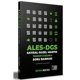 2021 ALES DGS Sayısal Sözel Mantık Soru Bankası-Benim Hocam Yayınları