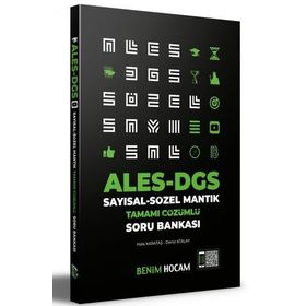 2021 ALES DGS Sayısal Sözel Mantık Soru Bankası-Benim Hocam Yayınları