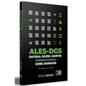 2021 ALES DGS Sayısal Sözel Mantık Soru Bankası-Benim Hocam Yayınları
