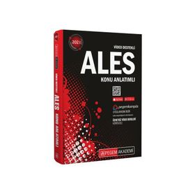 2021 ALES Konu Anlatımlı Tüm Adaylar İçin Video Destekli