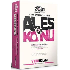 2021 ALES Sayısal Sözel Konu Anlatımı Master Serisi-Yediiklim Yayınları