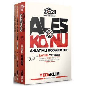 2021 ALES Sayısal Sözel Konu Anlatımı Master Serisi-Yediiklim Yayınları