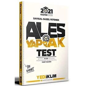 2021 ALES Sayısal Sözel Yetenek Çek Kopart Yaprak Test - Yediiklim Yayınları