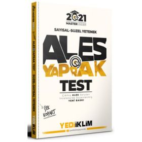 2021 ALES Sayısal Sözel Yetenek Çek Kopart Yaprak Test - Yediiklim Yayınları