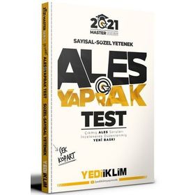 2021 ALES Sayısal Sözel Yetenek Çek Kopart Yaprak Test - Yediiklim Yayınları