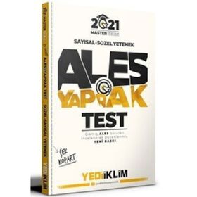 2021 ALES Sayısal Sözel Yetenek Çek Kopart Yaprak Test - Yediiklim Yayınları