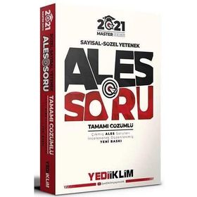 2021 ALES Sayısal Sözel Yetenek Tamamı Çözümlü Soru Bankası - Yediiklim Yayınları