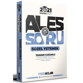 2021 ALES Sözel Yetenek Soru Bankası Master Serisi-Yediiklim Yayınları