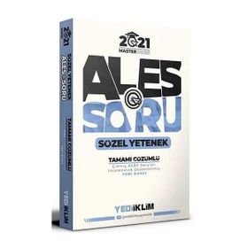2021 ALES Sözel Yetenek Soru Bankası Master Serisi-Yediiklim Yayınları