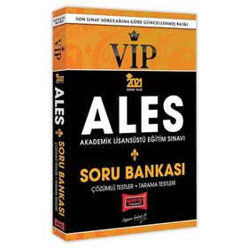 2021 Ales Vip Tamamı Çözümlü Soru Bankası-Yargı Yayınları