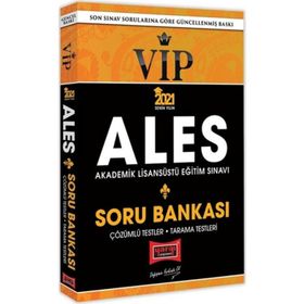 2021 Ales Vip Tamamı Çözümlü Soru Bankası-Yargı Yayınları