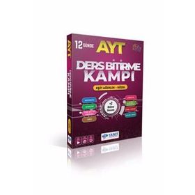 2021 Ayt 12 Günde Ders Bitirme Kampı Eşit Ağırlık-Sözel-Yanıt Yayınları