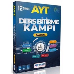 2021 Ayt 12 Günde Ders Bitirme Kampı Sayısal-Yanıt Yayınları