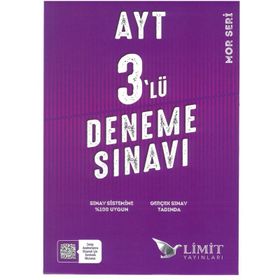 2021 AYT 3'lü Deneme Mor Seri - Limit Yayınları