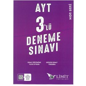 2021 AYT 3'lü Deneme Mor Seri - Limit Yayınları