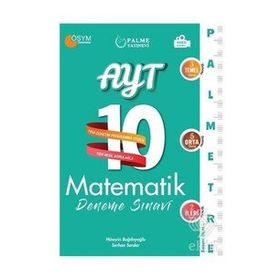 2021 AYT Matematik 10 Deneme Sınavı -Palme Yayınevi