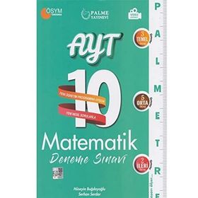 2021 AYT Matematik 10 Deneme Sınavı -Palme Yayınevi