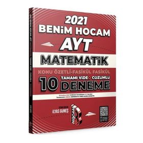 2021 Ayt Matematik Konu Özetli Fasikül Fasikül Video Çözümlü 10 Deneme Sınavı-Benim Hocam Yayınları