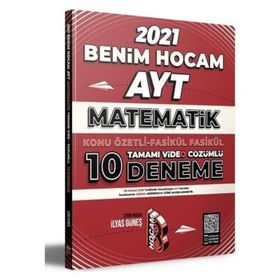 2021 Ayt Matematik Konu Özetli Fasikül Fasikül Video Çözümlü 10 Deneme Sınavı-Benim Hocam Yayınları