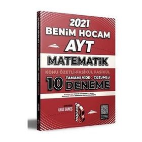 2021 Ayt Matematik Konu Özetli Fasikül Fasikül Video Çözümlü 10 Deneme Sınavı-Benim Hocam Yayınları