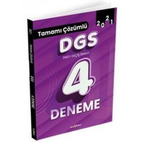 2021 DGS Tamami Çözümlü 4 Deneme Tercih Akademi