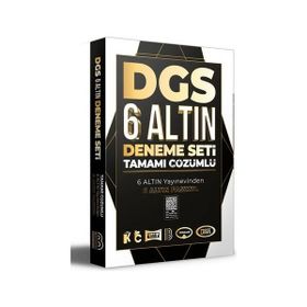 2021 DGS Tamamı Çözümlü 6 Altın Deneme - Benim Hocam Yayınları