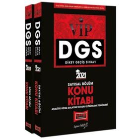 2021 Dgs Vıp Sayısal Sözel Bölüm Konu Kitabı Seti-Yargı Yayınları