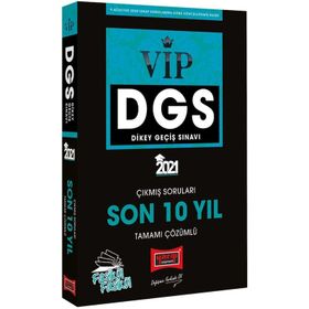 2021 Dgs Vıp Sayısal Sözel Yetenek Son 10 Yıl Tamamı Çözümlü Fasikül Çıkmış Sorular-Yargı Yayınları