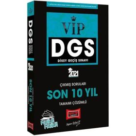 2021 Dgs Vıp Sayısal Sözel Yetenek Son 10 Yıl Tamamı Çözümlü Fasikül Çıkmış Sorular-Yargı Yayınları