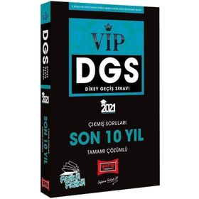 2021 Dgs Vıp Sayısal Sözel Yetenek Son 10 Yıl Tamamı Çözümlü Fasikül Çıkmış Sorular-Yargı Yayınları