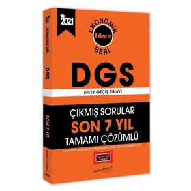2021 DGS VIP Sayısal Sözel Yetenek Son 7 Yıl Tamamı Çözümlü Çıkmış Sorular-Yargı Yayınları