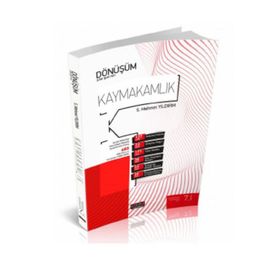 2021 Dönüşüm Kaymakamlık Soru Bankası - Savaş Yayınları