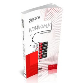 2021 Dönüşüm Kaymakamlık Soru Bankası - Savaş Yayınları