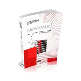 2021 Dönüşüm Kaymakamlık Soru Bankası - Savaş Yayınları
