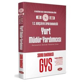 2021 GYS Gençlik ve Spor Bakanlığı Yurt Müdür Yardımcısı Soru Bankası - Data Yayınları