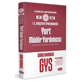 2021 GYS Gençlik ve Spor Bakanlığı Yurt Müdür Yardımcısı Soru Bankası - Data Yayınları