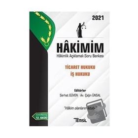 2021 Hakimim - Ticaret Hukuku - İş Hukuku - Hakimlik Açıklamalı Sor Bankası - Temsil