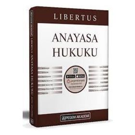 2021 KPSS A Grubu Libertus Anayasa Hukuku Video Destekli Konu Anlatımı-Pegem Akedemi Yayınları