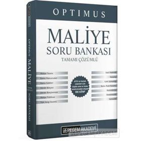 2021 KPSS A Grubu Optimus Maliye Tamamı Çözümlü Soru Bankası-Pegem Akedemi Yayınları
