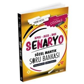 2021 KPSS ALES DGS Senaryo Sözel Mantık Soru Bankası Çözümlü-Tercih Akademi Yayınları