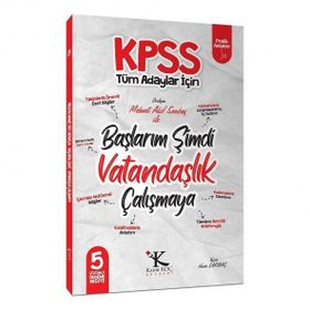 2021 KPSS Başlarım Şimdi Vatandaşlık Çalışmaya Ders Notları Mehmet Akif Sarıbaş-Kadir Koç Akademi Yayınları